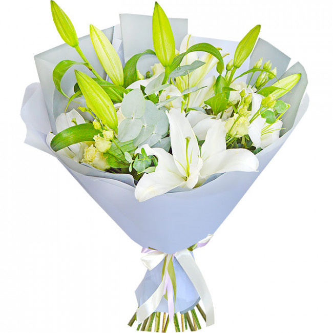 Букет цветов "Нежные слова" Букет цветов "Нежные слова"